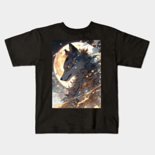 Werewolf moon Kids T-Shirt